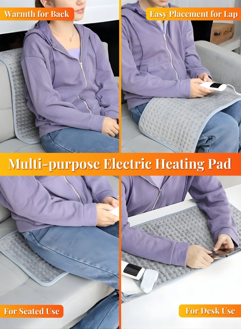 MODANOIR Heating Pad for Period Pain Relief & Back Pain Premium Hot Compress Heat Pad with 4 Auto Shut off Timers & 9 Heat Settings, Washable Warm Compress Heating Pads for Periods, Legs, Waist & Abdomen - Image 3